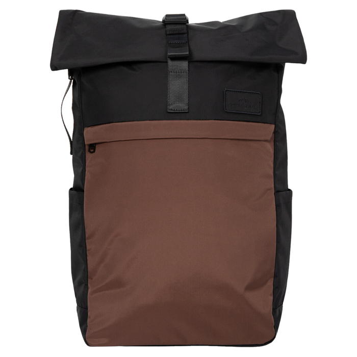Doughnut - Jetpack Go Wild Series Rolltop Backpack  - black x brown - Rolltop-Rucksack