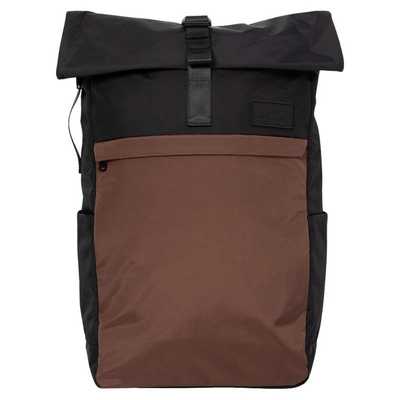 Doughnut - Jetpack Go Wild Series Rolltop Backpack  - black x brown - Rolltop-Rucksack