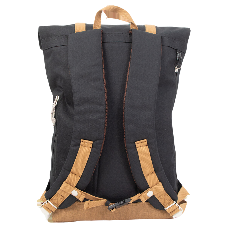 Doughnut - Christopher Euro Backpack Rolltop Backpack  - black x khaki - Rucksack