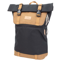 Doughnut - Christopher Euro Backpack Rolltop Backpack  - black x khaki - Rucksack