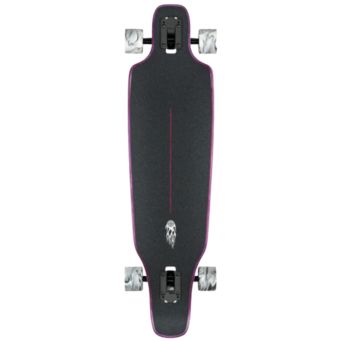 Globe - Outlier - Purple Flames - Longboard-Complete