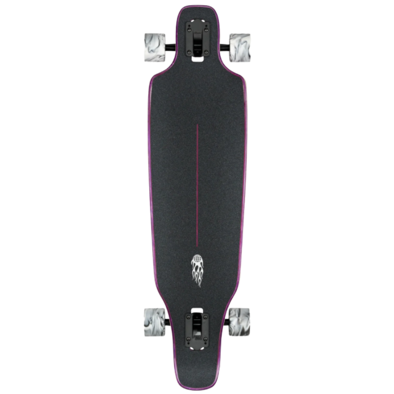Globe - Outlier - Purple Flames - Longboard-Complete