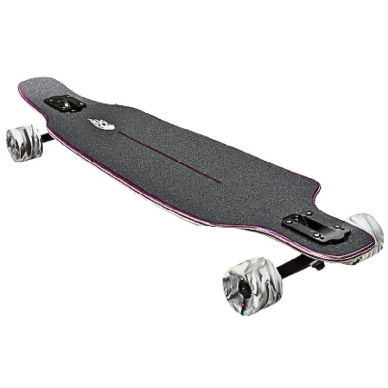 Globe - Outlier - Purple Flames - Longboard-Complete
