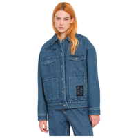 Volcom - Fa Keutchi Denim Jacket - Vmi-Vintage Marbled Indigo - Jeansjacke