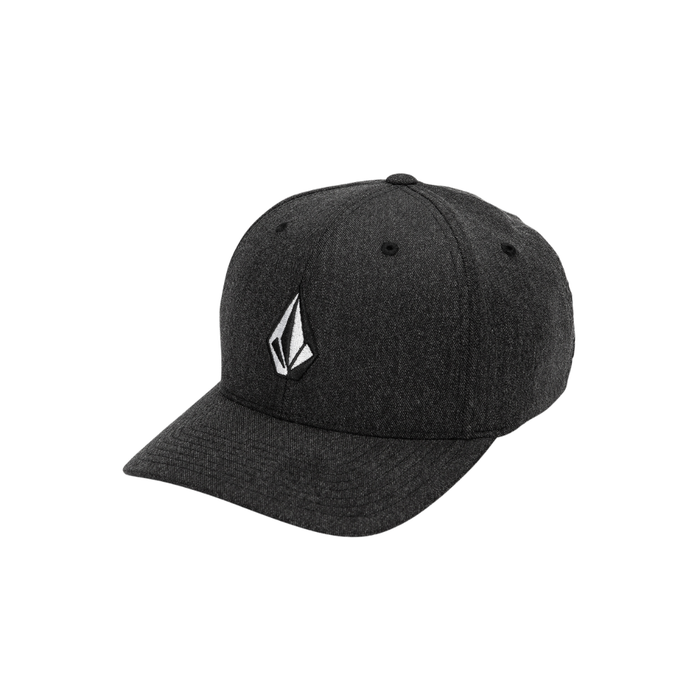 Volcom - Full Stone Hthr Flexfit Hat - Charcoal Heather - Flexfit Cap