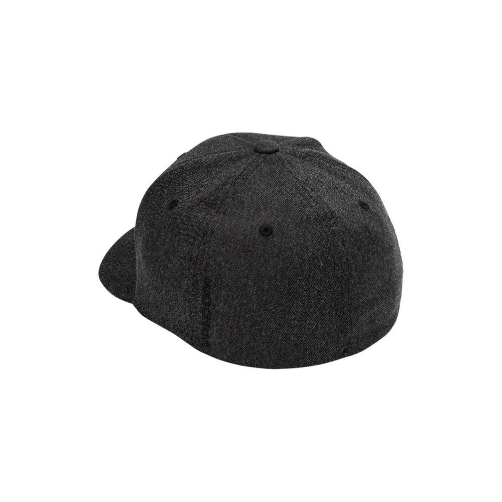 Volcom - Full Stone Hthr Flexfit Hat - Charcoal Heather - Flexfit Cap