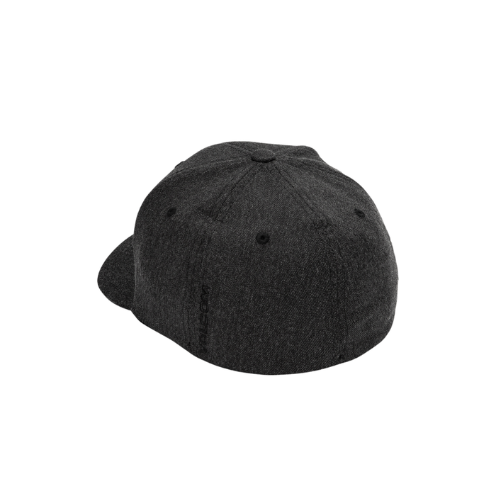 Volcom - Full Stone Hthr Flexfit Hat - Charcoal Heather - Flexfit Cap