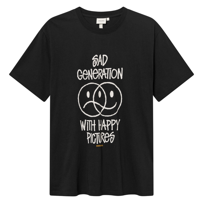 Dedicated - Stockholm Sad Generation - Black - T-Shirt