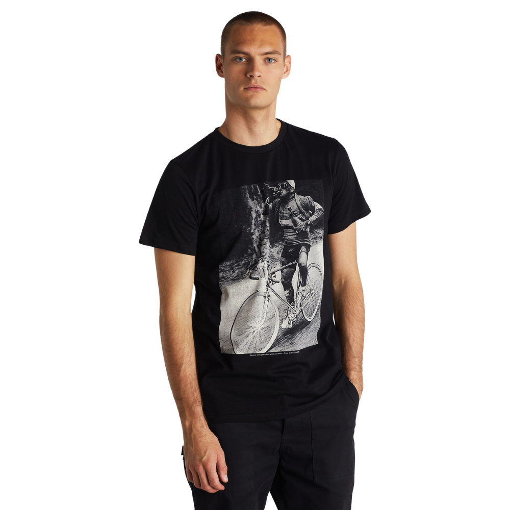 Dedicated - Stockholm Beer Biker - Black - T-Shirt
