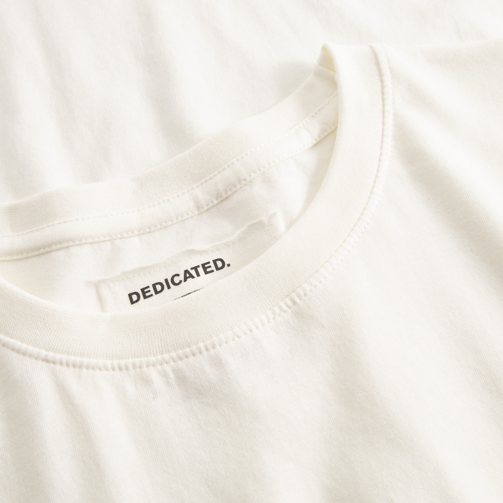 Dedicated - Stockholm All Out Boat  - Off-White - T-Shirt