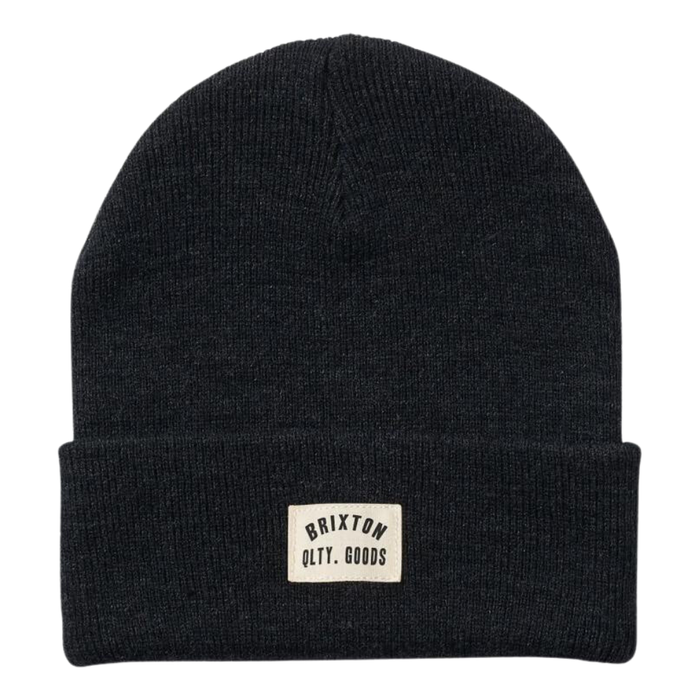 Brixton - Woodburn Watch Cap Beanie - Washed Black - Beanie