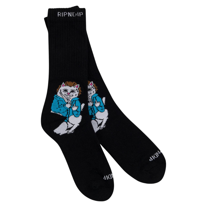 Rip N Dip - Killer Nerm Socks  - Black - Socken