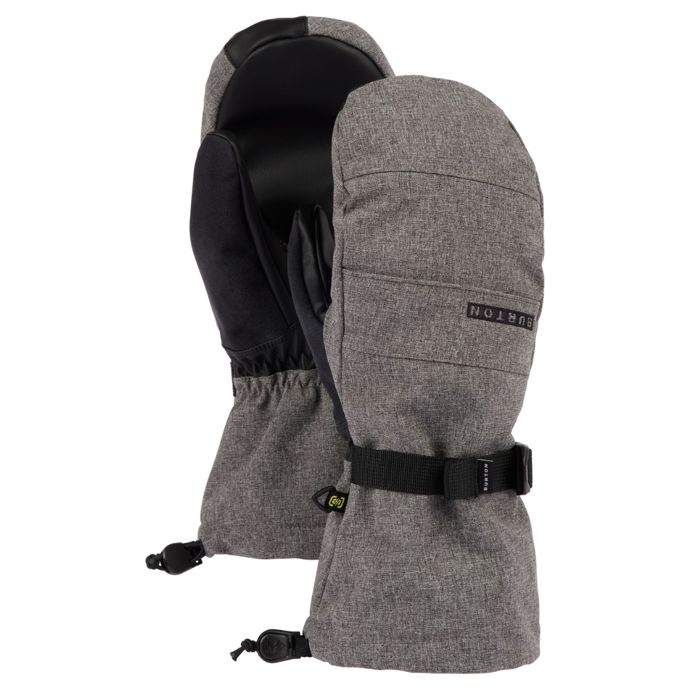 Burton - Mens Profile Mittens - Gray Heather - Fäustling