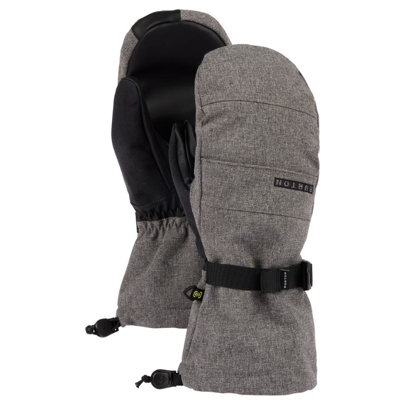 Burton - Mens Profile Mittens - Gray Heather - Fäustling