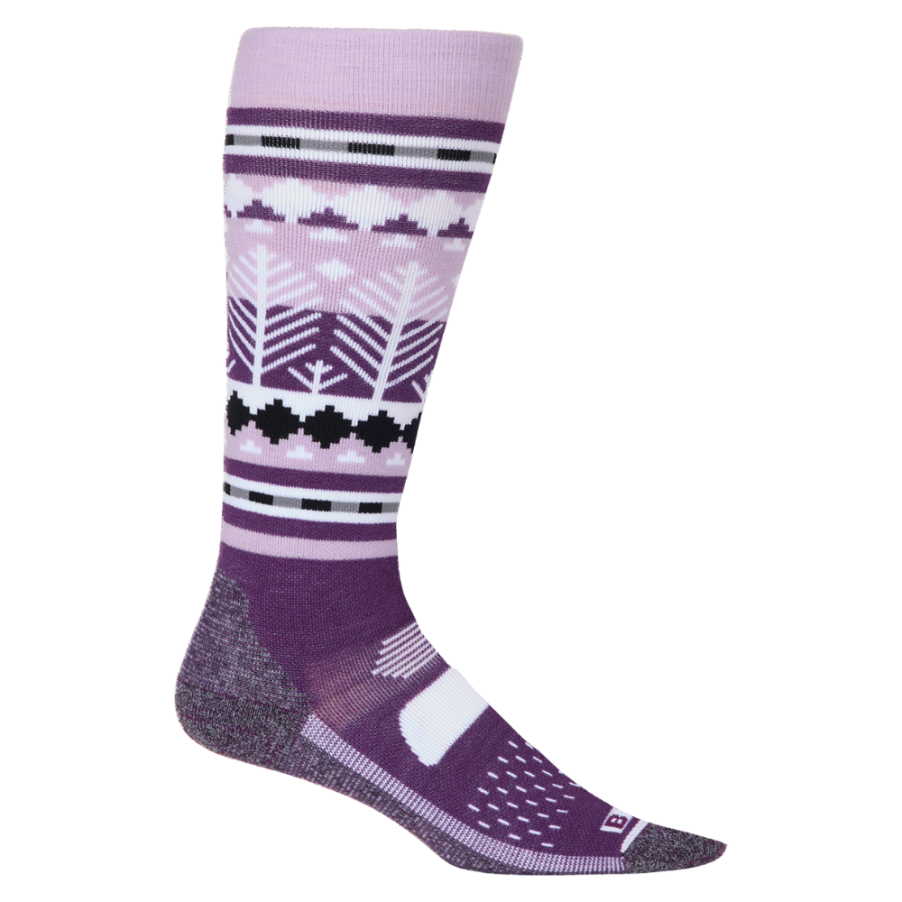 Burton - Womens Performance Midweight Sock - Snowy Pines - Snowboard-Socken
