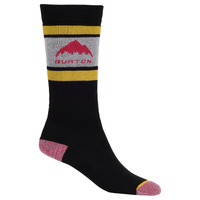 Burton - Kids Weekend Midweight 2 Pack - True Black - Snowboard-Socken