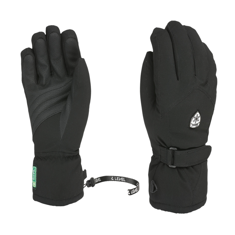 Level - Hero W - Black - Handschuh