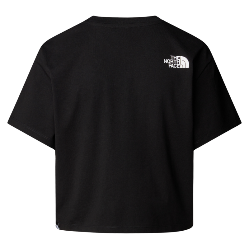 The North Face - W S/S Cropped Easy Tee - TNF Black - T-Shirt