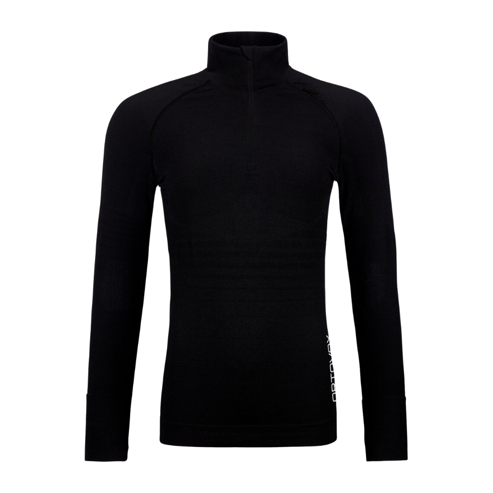 Ortovox - 230 Competition Zip Neck W - Black Raven - Base Layer Wolle
