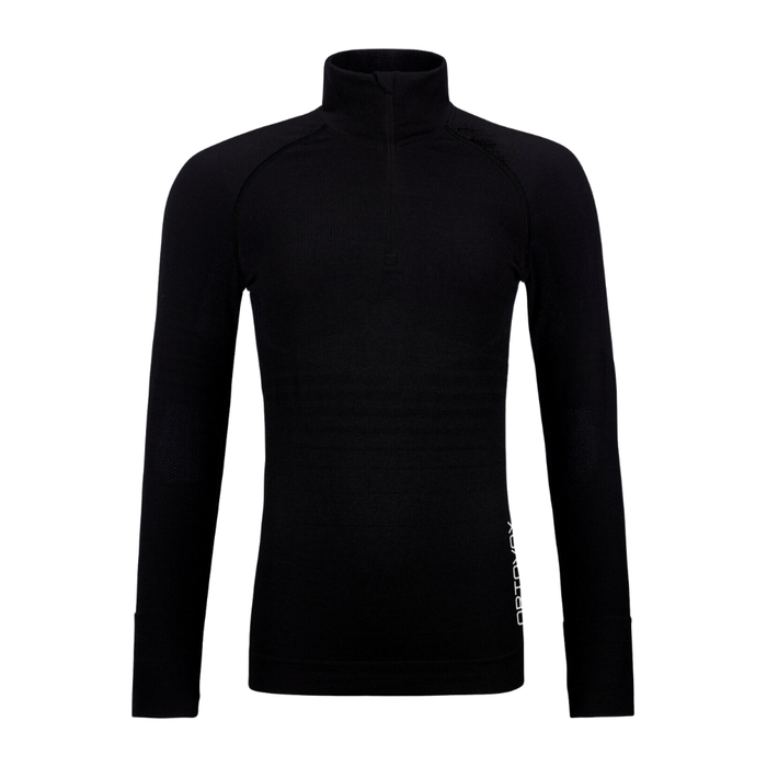 Ortovox - 230 Competition Zip Neck W - Black Raven - Base Layer Wolle