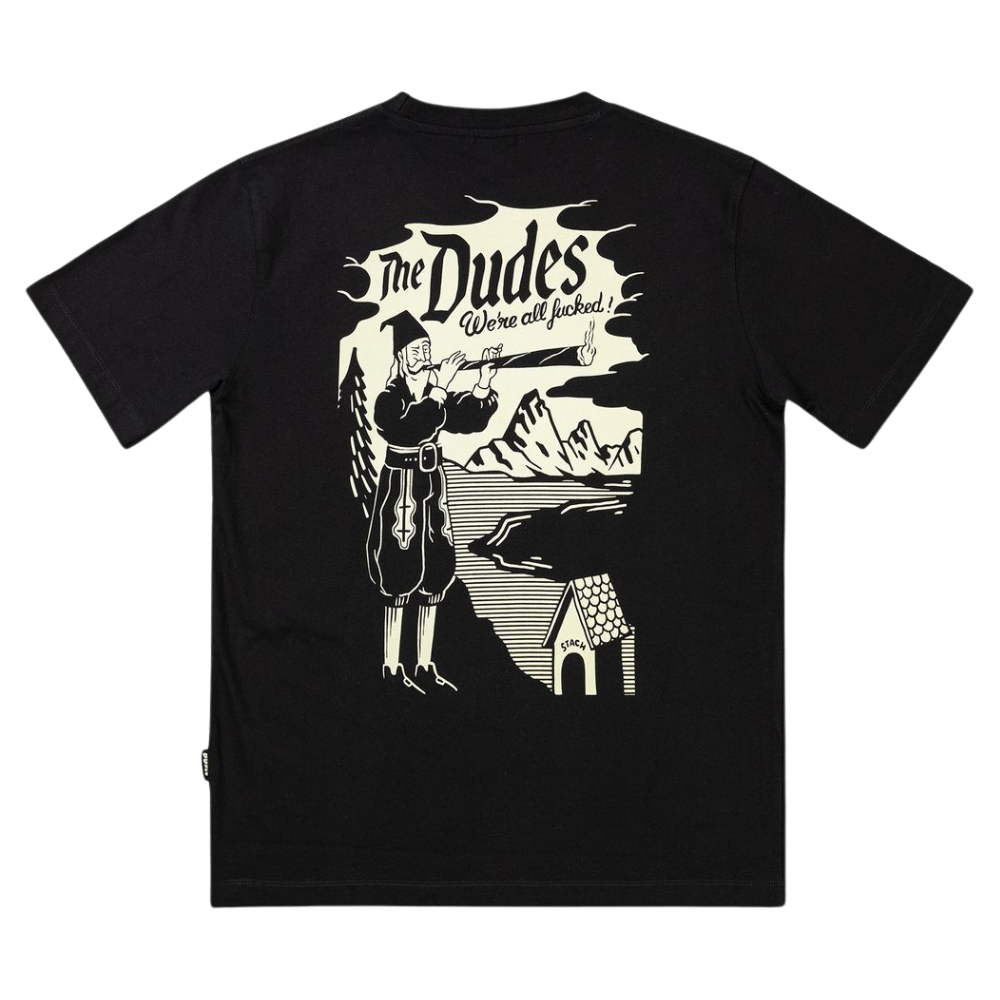 The Dudes - All Fucked Classic T-Shirt - Black - T-Shirt