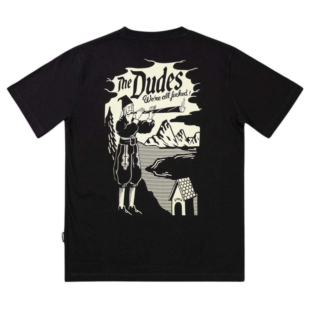 The Dudes - All Fucked Classic T-Shirt - Black - T-Shirt