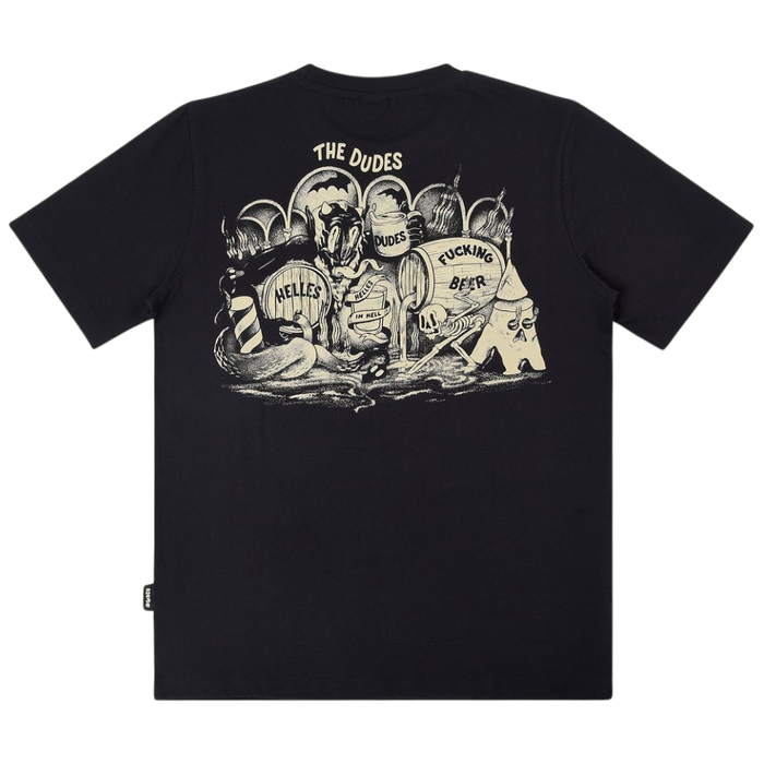 The Dudes - Helles In Hell Classic T-Shirt - Black - T-Shirt