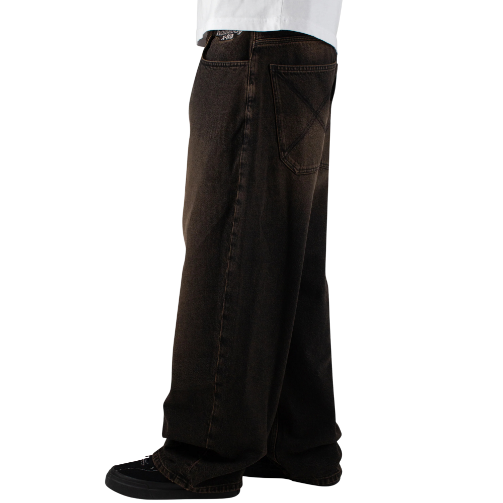 Homeboy - x-tra MONSTER Black Label  - Dirty Black - Baggy Fit Jeans