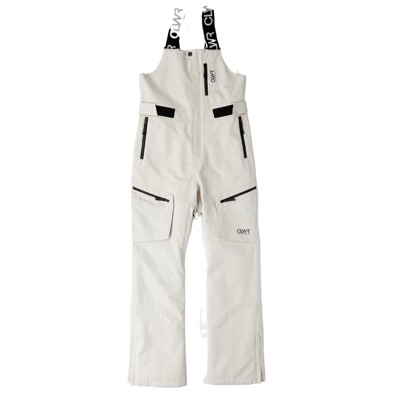 CLWR - W Slash BIB Pants - Off-White  - Snowboard-Latzhose
