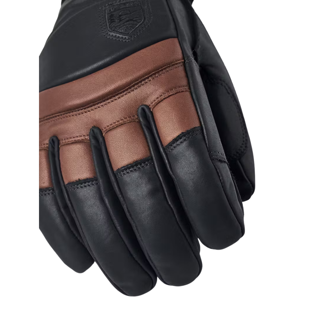 Hestra - Fall Line - 5 finger - Navy/Brown - Handschuh