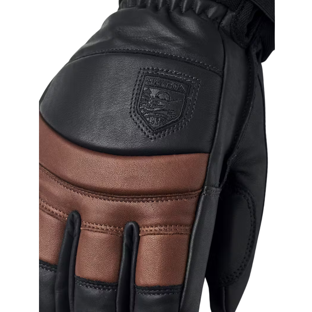 Hestra - Fall Line - 5 finger - Navy/Brown - Handschuh