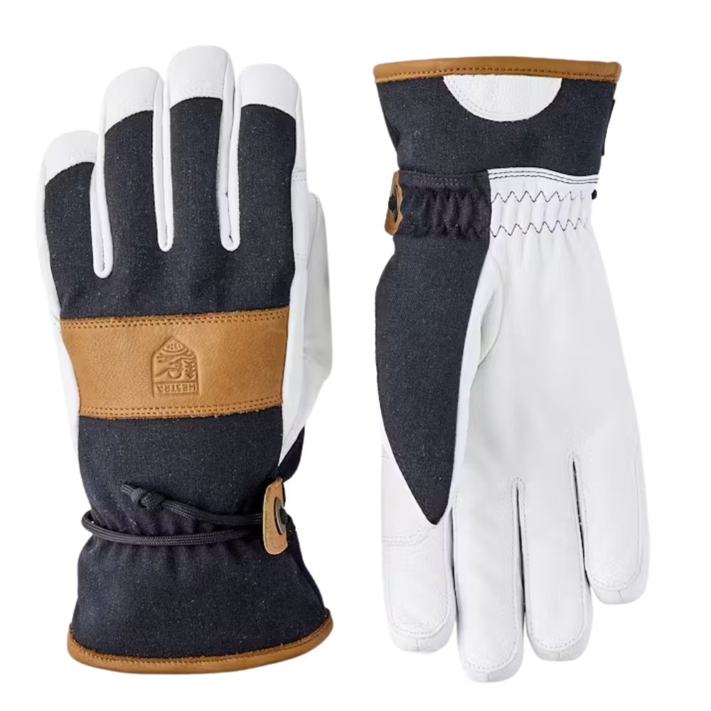 Hestra - Voss CZone - 5 finger - Black/Cork - Handschuh