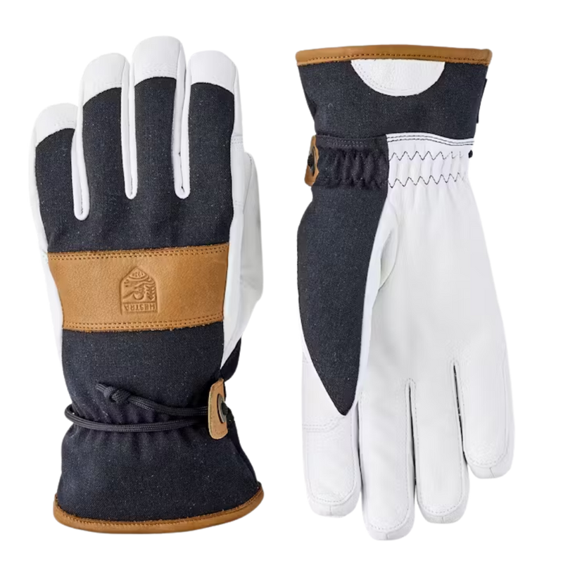 Hestra - Voss CZone - 5 finger - Black/Cork - Handschuh
