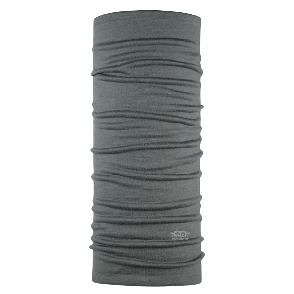 PAC - Merino Wool - Grey - Schlauchschal