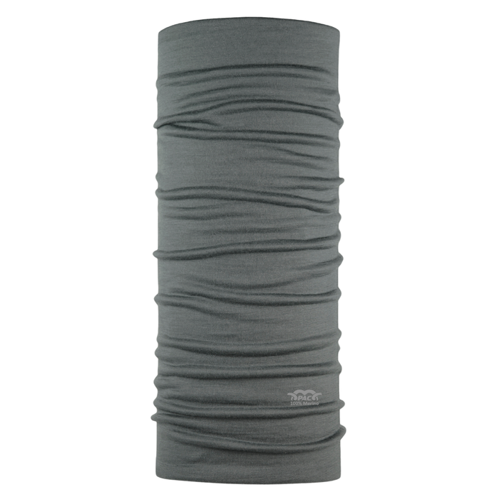 PAC - Merino Wool - Grey - Schlauchschal