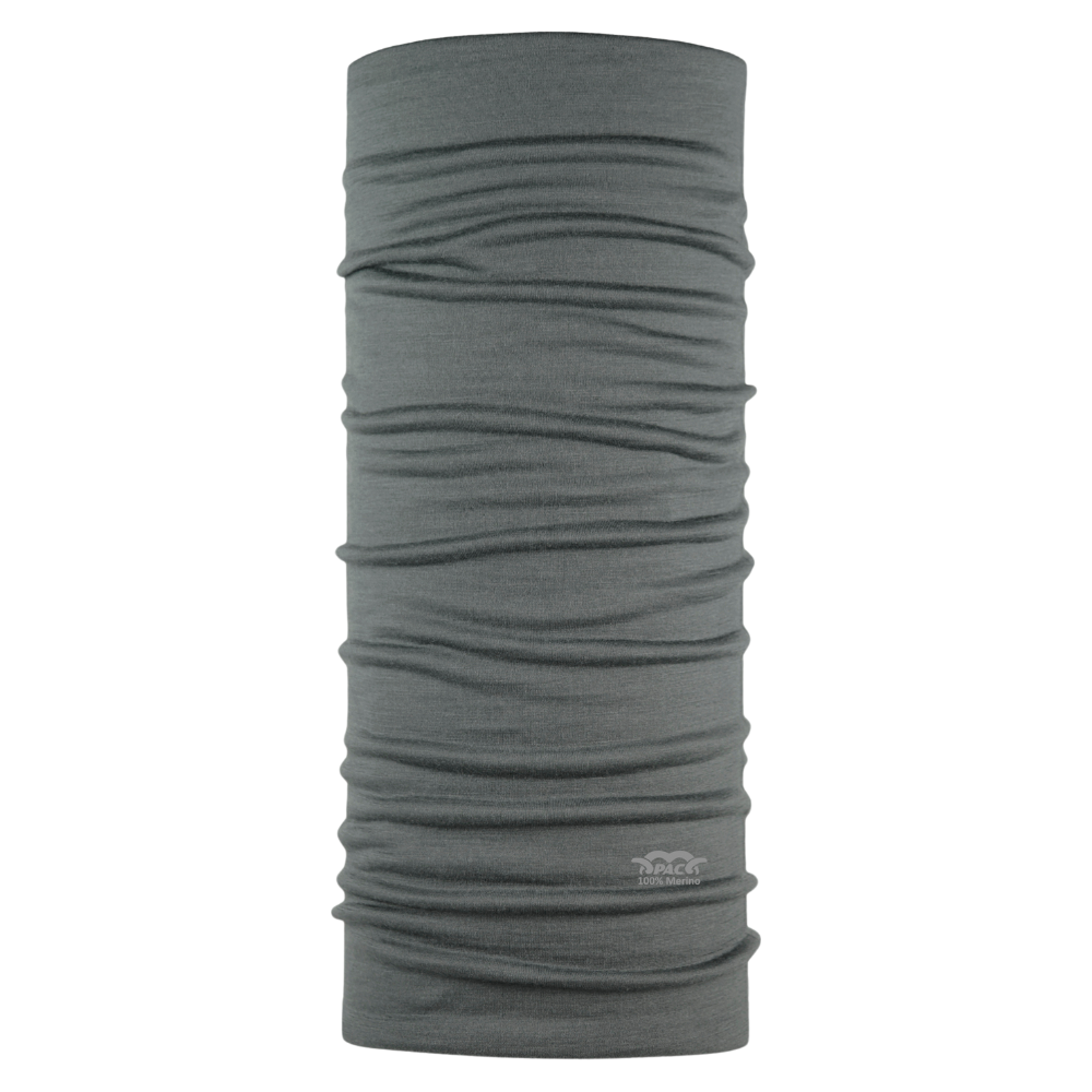 PAC - Merino Wool - Grey - Schlauchschal