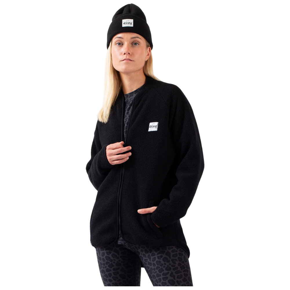 Eivy - Redwood Sherpa Jacket - Black - Fleece Jacke
