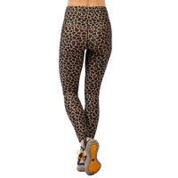 Eivy - Pocket Tights - Leopard - Funktions-Unterhose Lang