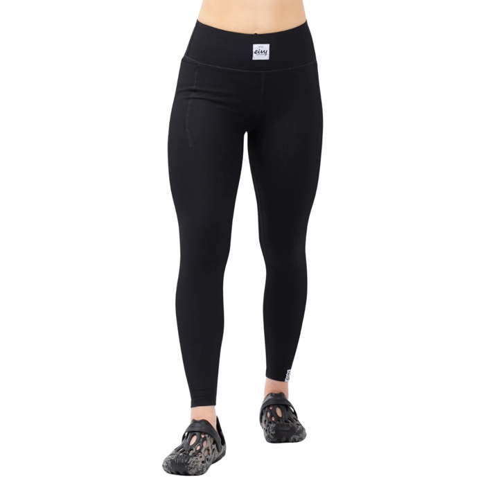 Eivy - Pocket Rib Tights - Black - Funktions-Unterhose Lang