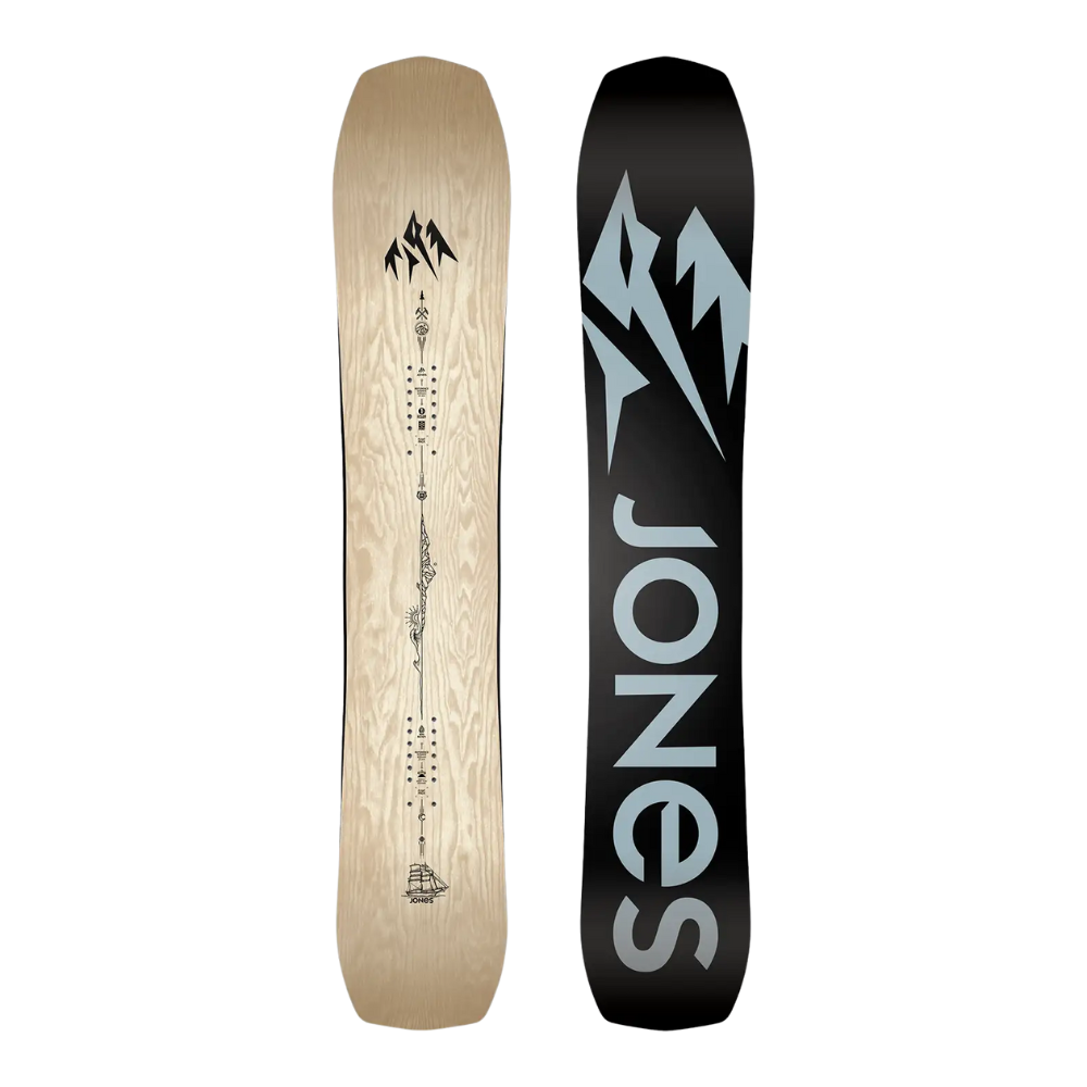 Jones - Flagship 156W - Natural - Freeride Camber