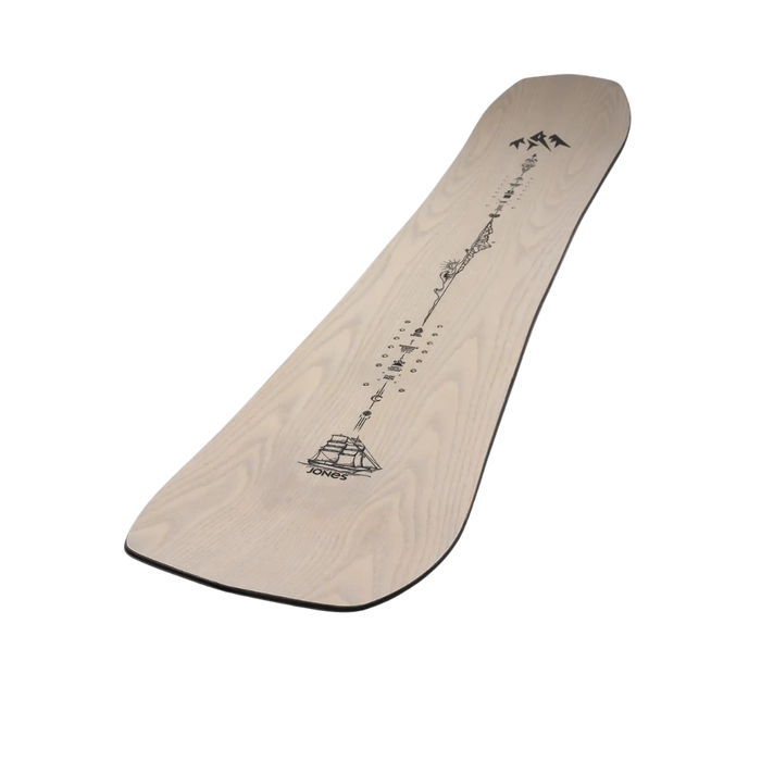 Jones - Flagship 156W - Natural - Freeride Camber