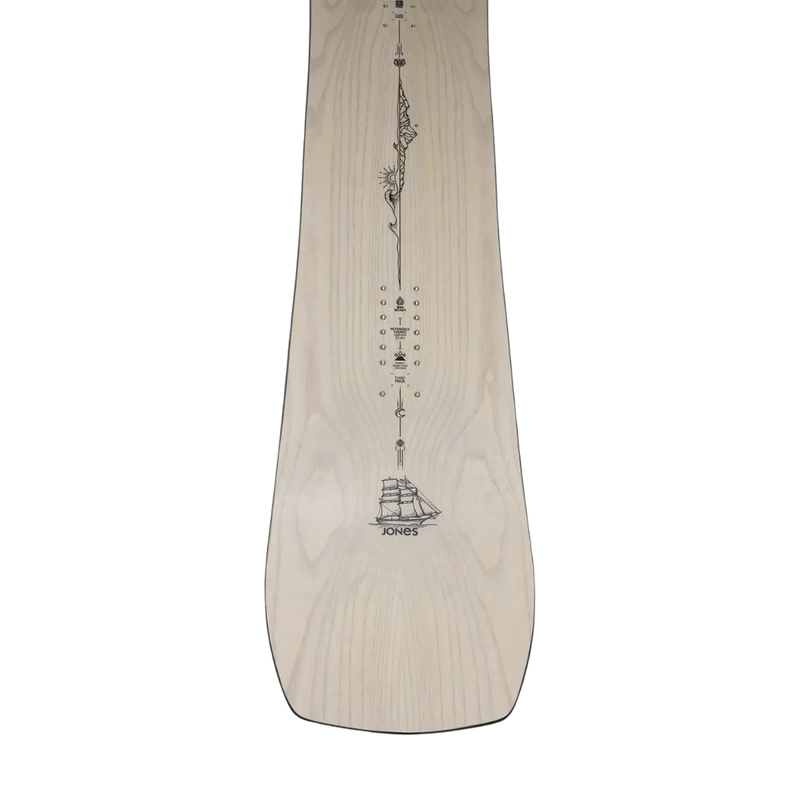 Jones - Flagship 156W - Natural - Freeride Camber