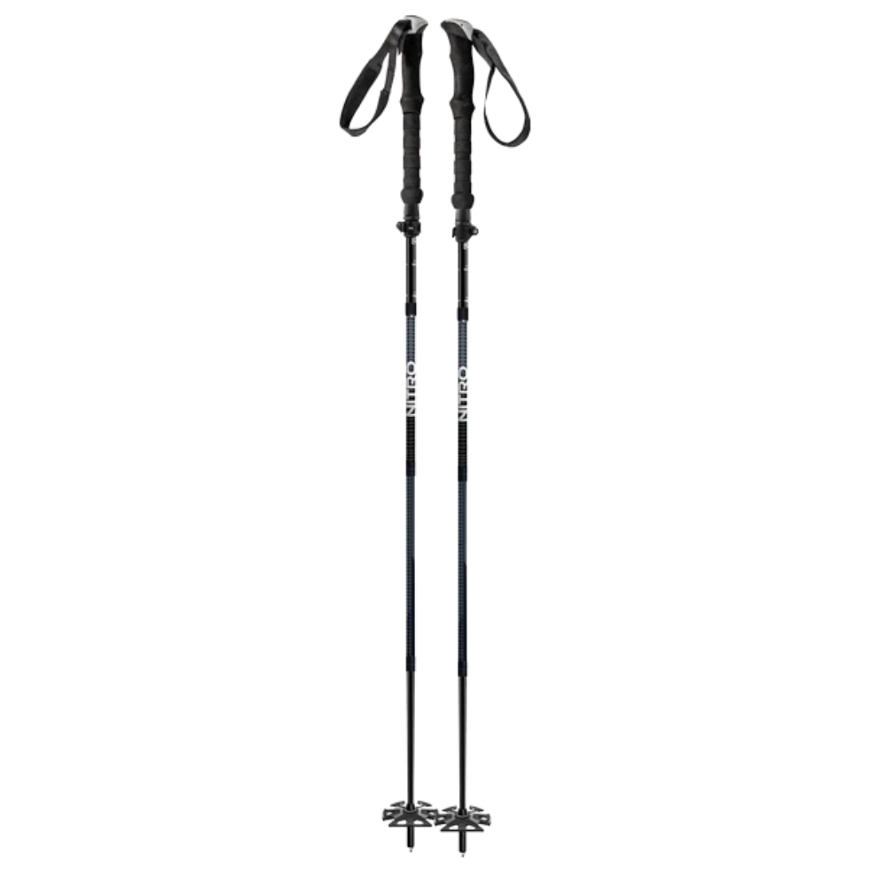 Nitro - Nitro 4-Pcs Alu Splitb. Poles - Black/Grey/Green - Backcountry Zubehör
