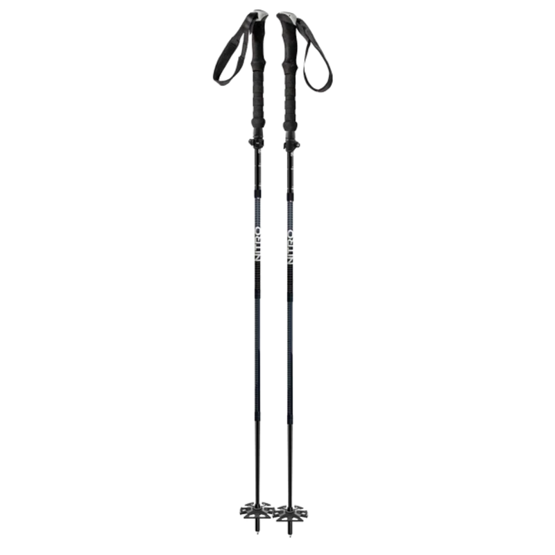 Nitro - Nitro 4-Pcs Alu Splitb. Poles - Black/Grey/Green - Backcountry Zubehör