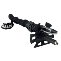 Nitro - Nitro 4-Pcs Alu Splitb. Poles - Black/Grey/Green - Backcountry Zubehör