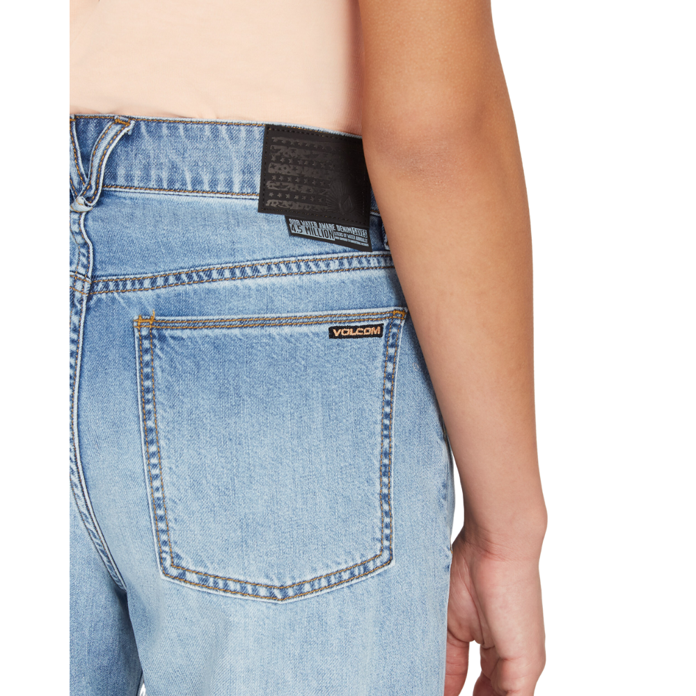Volcom - Daddio Jean - Vintage Blue - Baggy Fit Jeans