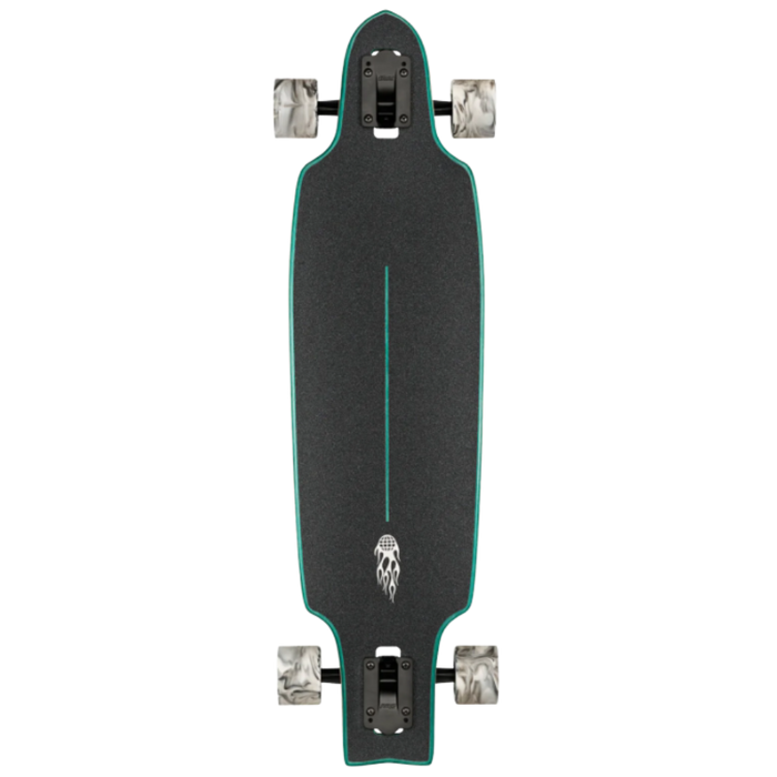 Globe - Prowler Mid - Green Flames - Longboard-Complete