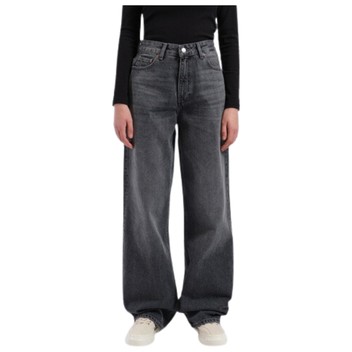 DrDenim - Donna - Mid Grey Used - Baggy Fit Jeans