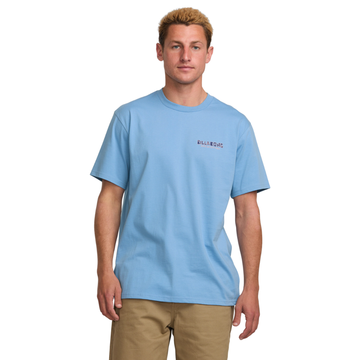 Billabong - Twin Peaks Regular SS - Sky Blue - T-Shirt
