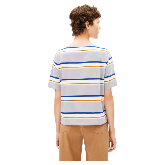 Armed Angels - Finiaa Multi Stripes - Misty Morning - T-Shirt